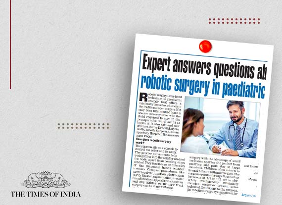  Expert answers questions about robotic surgery in paediatric urology