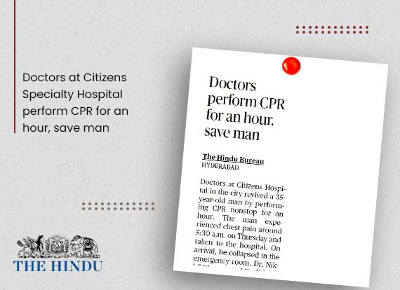  Doctors at Citizens Specialty Hospital perform CPR for an hour, save man